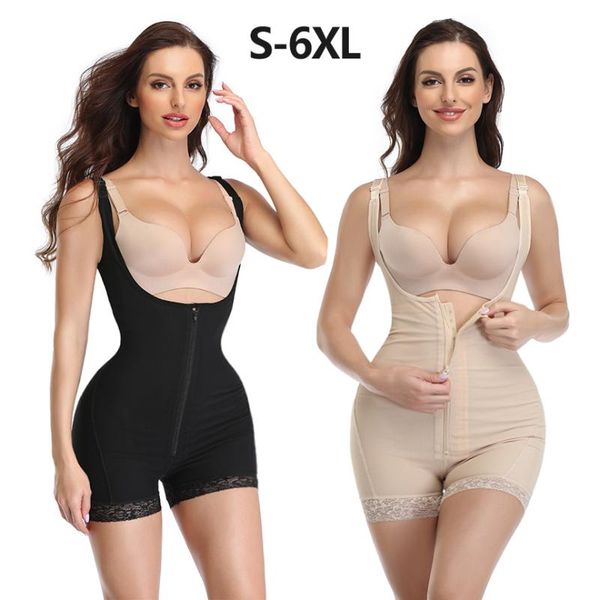 women's shapers full body shapewear women bodysuit plus size shaper slimming corset modeling tummy control postpartum underwear zipper, Black;white
women's shapers full body shapewear women bodysuit plus size shaper slimming corset modeling tummy control postpartum underwear zipper, Black;white