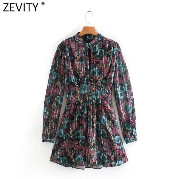zevity women vintage o neck flower print golden line striped hole mini dress femme pleats puff sleeve vestido cloth ds4674 210419, Black;gray
zevity women vintage o neck flower print golden line striped hole mini dress femme pleats puff sleeve vestido cloth ds4674 210419, Black;gray