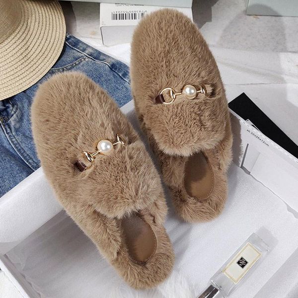 slippers women mules fur home winter shoes plush female fashion warm comfort couple flats shoe ladies plus size elegant luxury, Black
slippers women mules fur home winter shoes plush female fashion warm comfort couple flats shoe ladies plus size elegant luxury, Black