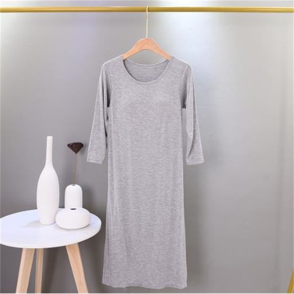 women's sleepwear night dress women bra padded long nightwear nightshirt modal cotton nightgowns lounge wear loose ladies sleeping shir, Black;red
women's sleepwear night dress women bra padded long nightwear nightshirt modal cotton nightgowns lounge wear loose ladies sleeping shir, Black;red