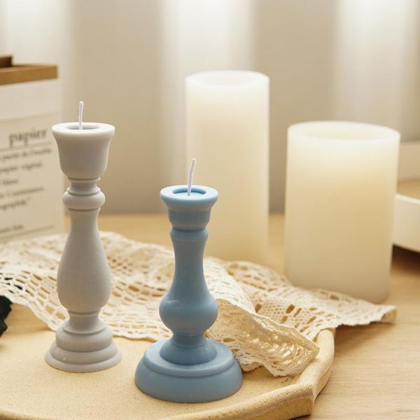 craft tools retro european candlestick silicone candle mold columnar aromatic making soap resin gifts supplie home decor
craft tools retro european candlestick silicone candle mold columnar aromatic making soap resin gifts supplie home decor