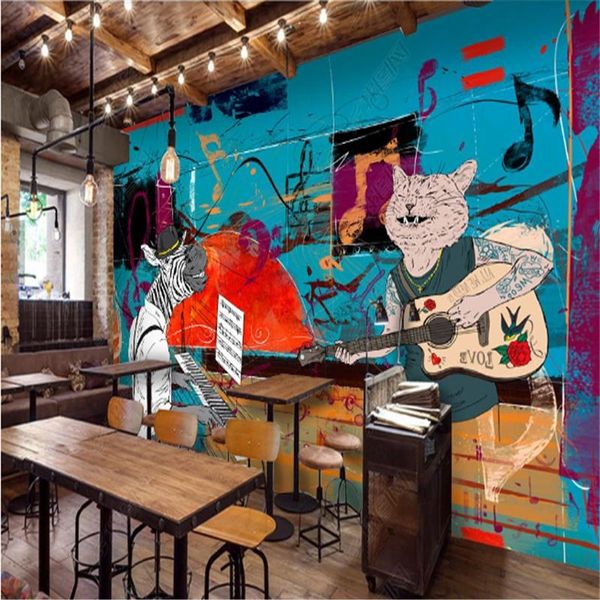 wallpapers blue music bar ktv hand-painted animal industrial decoration concert background mural wall paper papel de parede
wallpapers blue music bar ktv hand-painted animal industrial decoration concert background mural wall paper papel de parede