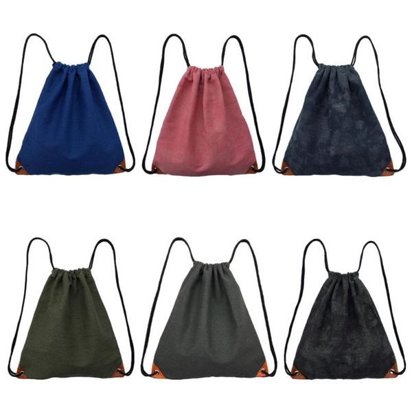 backpack canvas drawstring gym bag sports travel outdoor training fitness durable backpacks
backpack canvas drawstring gym bag sports travel outdoor training fitness durable backpacks