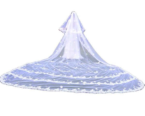 bridal veils 2021 luxury wedding veil 400cm with blusher cover face two layers head accessories selling, Black
bridal veils 2021 luxury wedding veil 400cm with blusher cover face two layers head accessories selling, Black