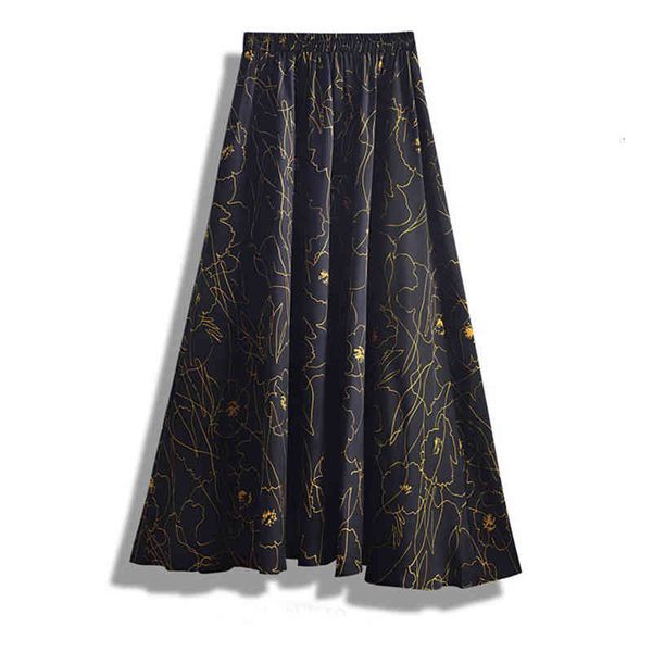 skirts spring japanese abstract floral print maxi chiffon a-line sketch flower printing irregular ankle long skirts, Black
skirts spring japanese abstract floral print maxi chiffon a-line sketch flower printing irregular ankle long skirts, Black