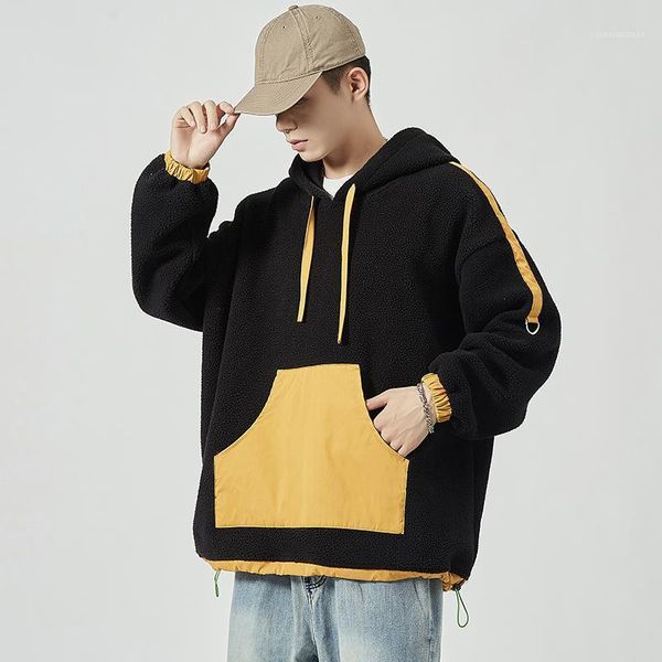 men's hoodies & sweatshirts 2021 streetwear mens japanese casual hooded sweatshirt male autumn pullover patchwork woman m-5xl, Black
men's hoodies & sweatshirts 2021 streetwear mens japanese casual hooded sweatshirt male autumn pullover patchwork woman m-5xl, Black