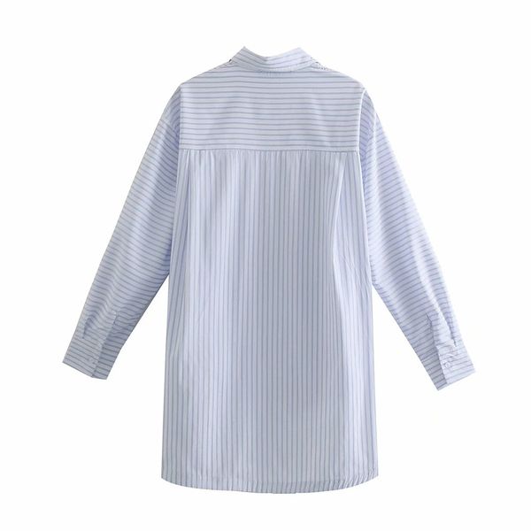 women's blouses & shirts 2021 most recent female striped blue high and low casual long shirt sleeve, White
women's blouses & shirts 2021 most recent female striped blue high and low casual long shirt sleeve, White