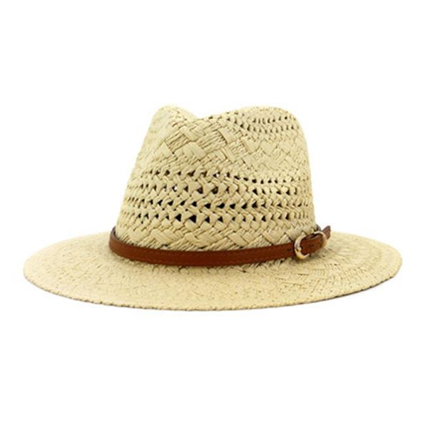 wide brim hats summer natural raffia handmade straw sun hollow belt classic casual men caps panama white black jazz beach women, Blue;gray
wide brim hats summer natural raffia handmade straw sun hollow belt classic casual men caps panama white black jazz beach women, Blue;gray