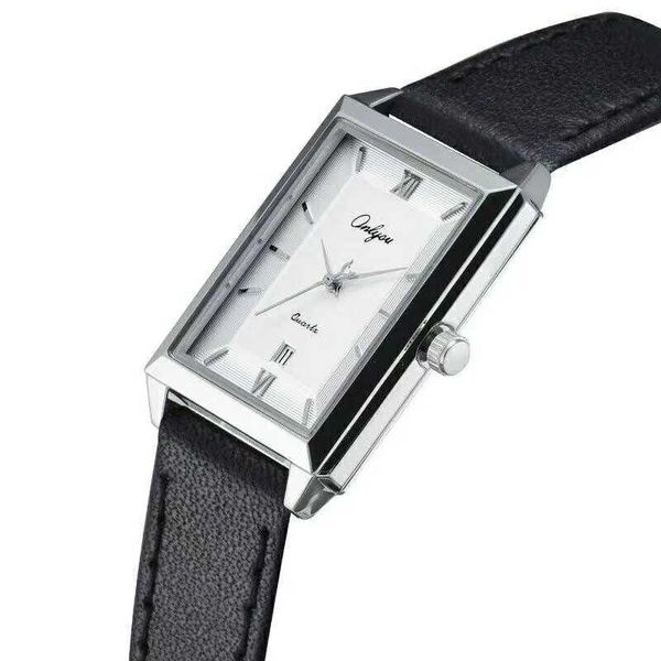 ultra-thin men's and women's watches fashion korean style rectangular calendar quartz waterproof with leather watchband wristwatch, Slivery;brown
ultra-thin men's and women's watches fashion korean style rectangular calendar quartz waterproof with leather watchband wristwatch, Slivery;brown
