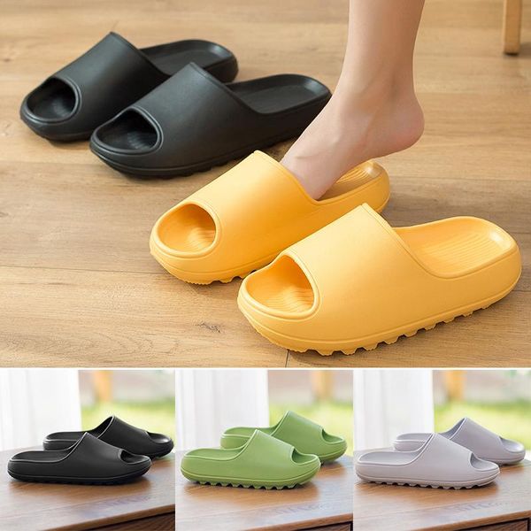 indoor soft slippers comfortable men mute non-slip bathroom home shoes flat eva thick sole slides summer women's sandals, Black
indoor soft slippers comfortable men mute non-slip bathroom home shoes flat eva thick sole slides summer women's sandals, Black