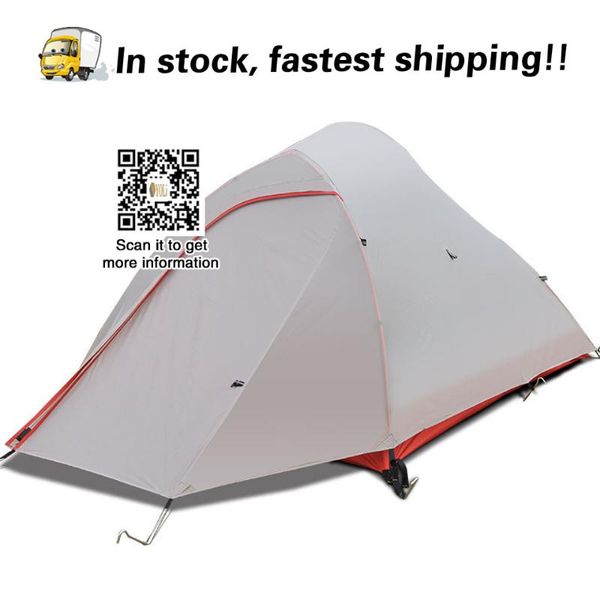 upgraded cloud up 2 ultralight tent standing fabric camping tents for person with mat and shelters
upgraded cloud up 2 ultralight tent standing fabric camping tents for person with mat and shelters