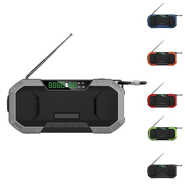 waterproof hand crank solar radio multifunction emergency bluetooth speaker support sos alarm am/fm noaa portable speakers
waterproof hand crank solar radio multifunction emergency bluetooth speaker support sos alarm am/fm noaa portable speakers