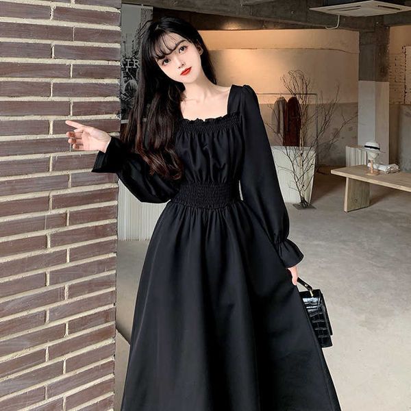temperament gentle wind style square neck drs sweet small frh super immortal thin age reducing medium and long a-line skirt, Black;gray
temperament gentle wind style square neck drs sweet small frh super immortal thin age reducing medium and long a-line skirt, Black;gray