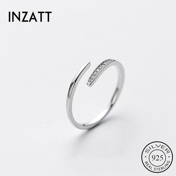 inzareal 925 sterling silver zircon adjustable ring for fashion women party minimalist fine jewelry 2021 cute accessories cluster rings, Golden;silver
inzareal 925 sterling silver zircon adjustable ring for fashion women party minimalist fine jewelry 2021 cute accessories cluster rings, Golden;silver