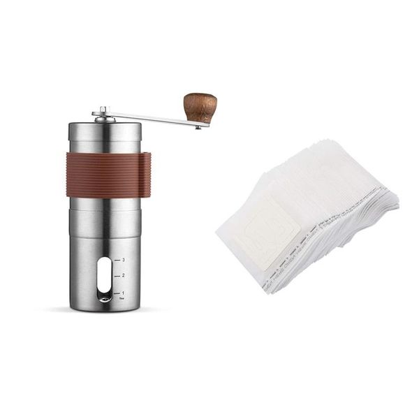 coffee filters 30 pcs drip bag hanging ear paper brew set with manual grinder,adjustable setting
coffee filters 30 pcs drip bag hanging ear paper brew set with manual grinder,adjustable setting