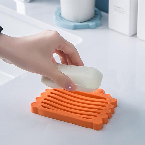 soap dishes silicone box holder reusable drain dish flexible bathroom storage plate tray non-slip supplies
soap dishes silicone box holder reusable drain dish flexible bathroom storage plate tray non-slip supplies