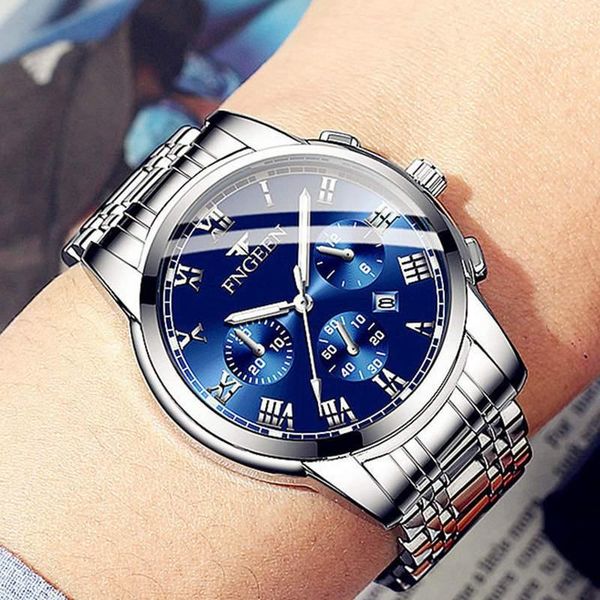 wristwatches fashion fngeen men stainless steel watch date quartz wristwatch male business military waterproof sport clock gifts for, Slivery;brown
wristwatches fashion fngeen men stainless steel watch date quartz wristwatch male business military waterproof sport clock gifts for, Slivery;brown