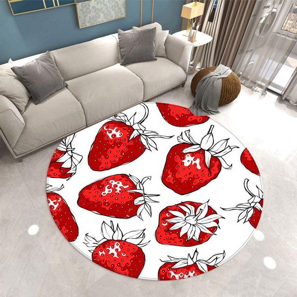 carpets round for living room flannel strawberry pattern children's bedroom bedside rug bathroom mat sofa coffee table carpet
carpets round for living room flannel strawberry pattern children's bedroom bedside rug bathroom mat sofa coffee table carpet