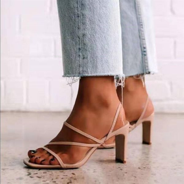 dress shoes women's sandals faux leather high heel 2021 summer simple banquet all-match li00008, Black
dress shoes women's sandals faux leather high heel 2021 summer simple banquet all-match li00008, Black