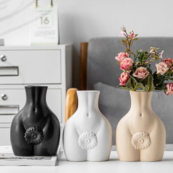 vases creative ceramic woman body art vase bust statue ornaments dining table flower arrangement container home decoration accessories
vases creative ceramic woman body art vase bust statue ornaments dining table flower arrangement container home decoration accessories