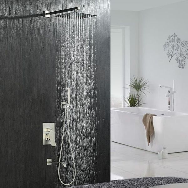 beiluode rainfall shower set 304 stainless steel concealed nickel color into wall cold mixer faucet la1059 bathroom sets
beiluode rainfall shower set 304 stainless steel concealed nickel color into wall cold mixer faucet la1059 bathroom sets