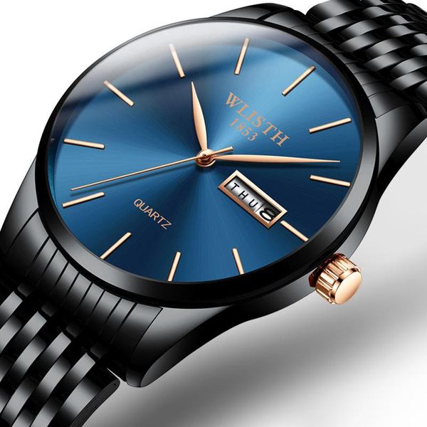 wristwatches fashion men's watches ultra-thin male clock steel display week date quartz-watch business men wrist, Slivery;brown
wristwatches fashion men's watches ultra-thin male clock steel display week date quartz-watch business men wrist, Slivery;brown