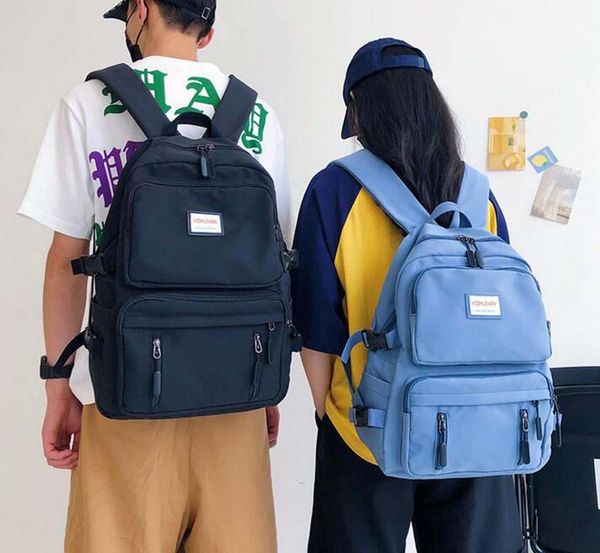 backpack fashion design men women's canvas school bag high capacity casual double shoulder bags outdoor travel
backpack fashion design men women's canvas school bag high capacity casual double shoulder bags outdoor travel