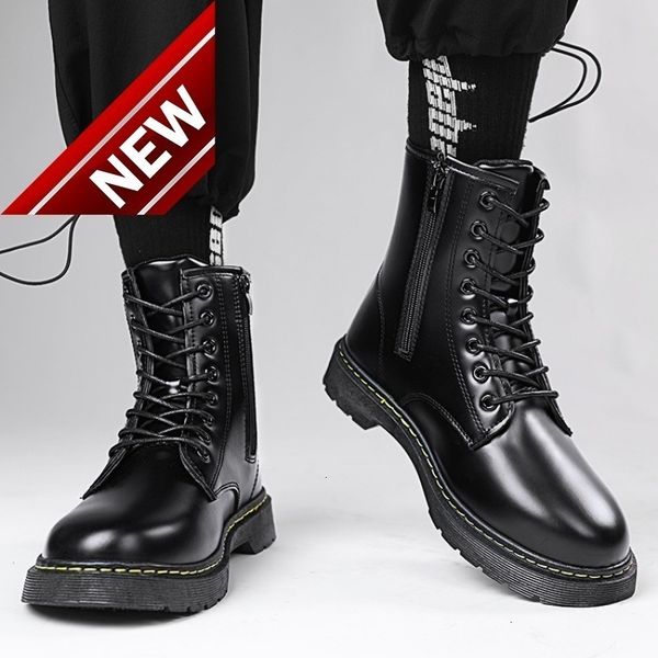 martin boots men's high british wind work clothes black medium cylinder motorcycle snow zipper leather shoes
martin boots men's high british wind work clothes black medium cylinder motorcycle snow zipper leather shoes