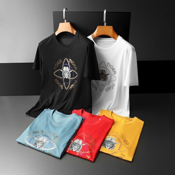 fashion t shirts 2021 summer men's round neck short sleeve mercerized cotton urban leisure exquisite korean style, White;black
fashion t shirts 2021 summer men's round neck short sleeve mercerized cotton urban leisure exquisite korean style, White;black