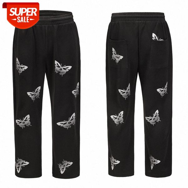 stream personality reflective butterfly print trousers street hip-hop casual men and women with straight pants #nl5e, Black
stream personality reflective butterfly print trousers street hip-hop casual men and women with straight pants #nl5e, Black