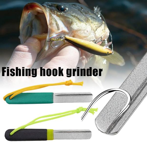 fishing hooks portable fish hook sharpener double-sided grooves sharpening hone grinding tool accessories
fishing hooks portable fish hook sharpener double-sided grooves sharpening hone grinding tool accessories