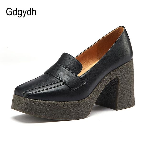 gdgydh 2021 spring women party prom shoes square heeled pumps cow leather basic concise brand toe dress, Black
gdgydh 2021 spring women party prom shoes square heeled pumps cow leather basic concise brand toe dress, Black