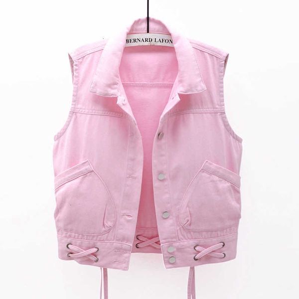 women's vests spring autumn vintage denim women fashion lace up slim thin plus size waistcoat sleeveless jacket short jeans 3 7yt8, Black;white
women's vests spring autumn vintage denim women fashion lace up slim thin plus size waistcoat sleeveless jacket short jeans 3 7yt8, Black;white