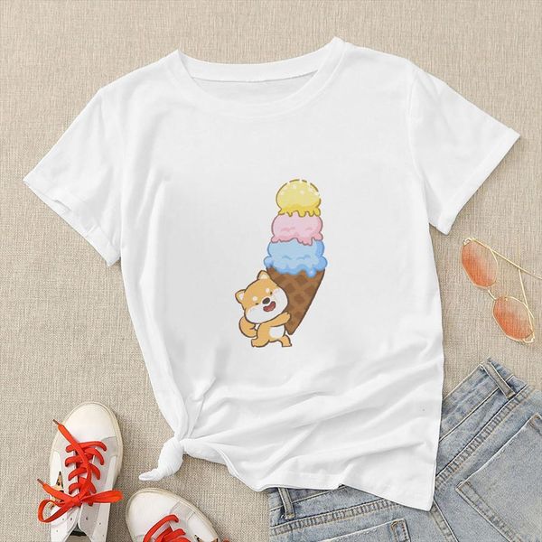 shiba inu ice cream printed mens oversize clothing summer elegant day modern soothing cute dog lady, White;black
shiba inu ice cream printed mens oversize clothing summer elegant day modern soothing cute dog lady, White;black