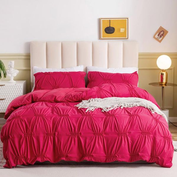 bedding sets home textile red relief fern quilt cover set fashion modern bed linen duvet king twin double size
bedding sets home textile red relief fern quilt cover set fashion modern bed linen duvet king twin double size