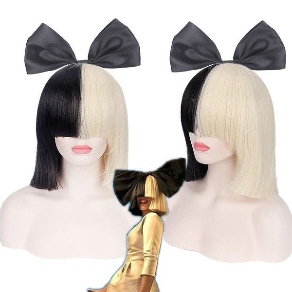 other event & party supplies this is acting sia anime cosplay wig synthetic hair women straight halloween half blonde black short bob wigs w
other event & party supplies this is acting sia anime cosplay wig synthetic hair women straight halloween half blonde black short bob wigs w