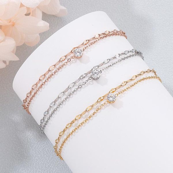 charm bracelets fashion double layer ladies bracelet three-color exquisite stainless steel jewelry wedding gift, Golden;silver
charm bracelets fashion double layer ladies bracelet three-color exquisite stainless steel jewelry wedding gift, Golden;silver
