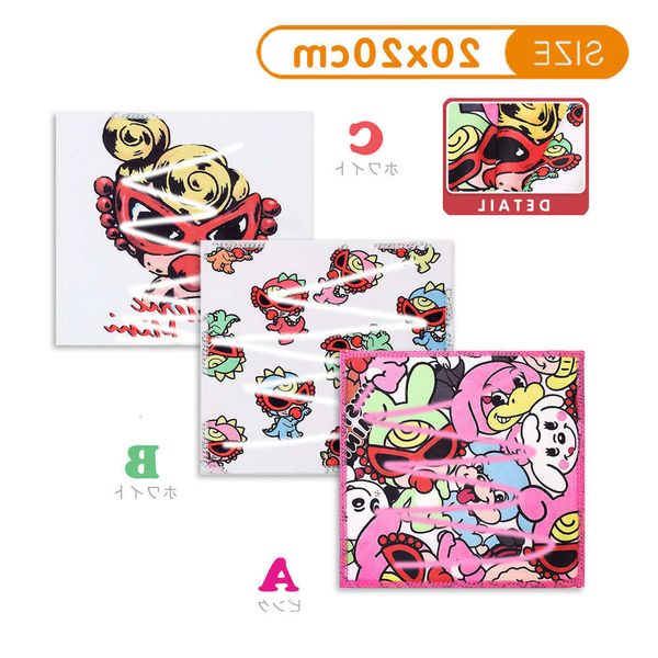 handkerchief 1 set of 3 9.9 fashion brand black super cartoon small square towel children's handkerchief, White
handkerchief 1 set of 3 9.9 fashion brand black super cartoon small square towel children's handkerchief, White