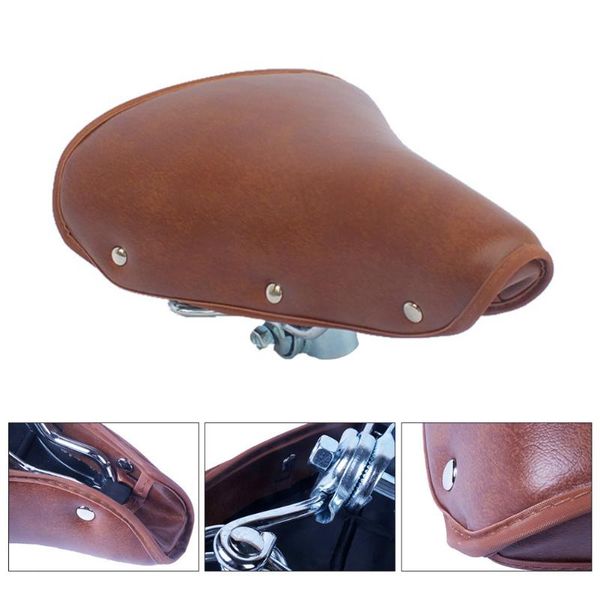 bike saddles brown accessories spring non-slip fixed wear resistant pu leather seat cushion vintage smooth soft bicycle saddle easy install
bike saddles brown accessories spring non-slip fixed wear resistant pu leather seat cushion vintage smooth soft bicycle saddle easy install