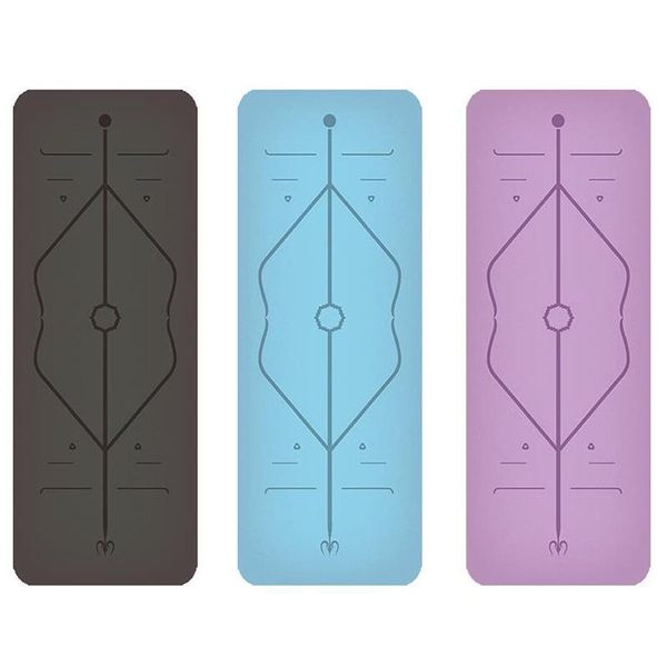 yoga mats 5 mm thickness pu anti-slip pad natural rubber body line mat practice auxiliary exercise
yoga mats 5 mm thickness pu anti-slip pad natural rubber body line mat practice auxiliary exercise