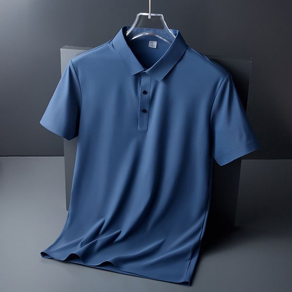 men's t shirts 2021 summer ice silk short sleeve polo shirt uv ristant micro elastic breathable solid color lapel t-shirt, White;black
men's t shirts 2021 summer ice silk short sleeve polo shirt uv ristant micro elastic breathable solid color lapel t-shirt, White;black