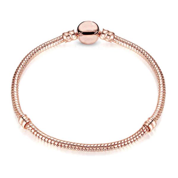 brand bracelet 1pcs drop shipping rose gold s women snake chain charm beads for pandora bangle festival gift b018, Golden;silver
brand bracelet 1pcs drop shipping rose gold s women snake chain charm beads for pandora bangle festival gift b018, Golden;silver