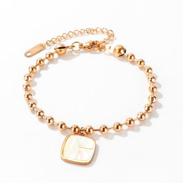 link, chain stainless steel minimalism fashion delicate rose gold cube opal stone women bracelet bangle jewelry gift for him, Black
link, chain stainless steel minimalism fashion delicate rose gold cube opal stone women bracelet bangle jewelry gift for him, Black