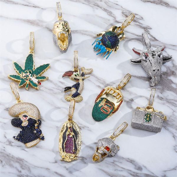 chains fashion creative exaggerated personality punk pendant necklace full of zircon inlaid hip hop men's jewelry wholesale, Silver
chains fashion creative exaggerated personality punk pendant necklace full of zircon inlaid hip hop men's jewelry wholesale, Silver