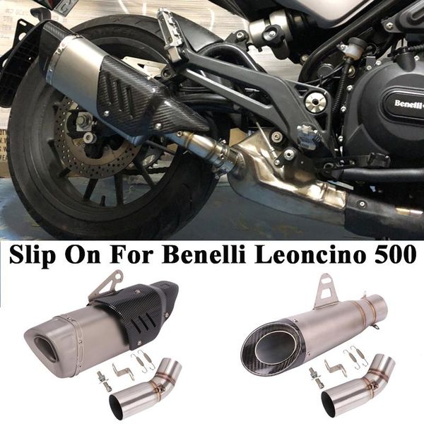 motorcycle exhaust system slip on for benelli 500 leoncino bj500 pipe escape modified middle link muffler db killer
motorcycle exhaust system slip on for benelli 500 leoncino bj500 pipe escape modified middle link muffler db killer