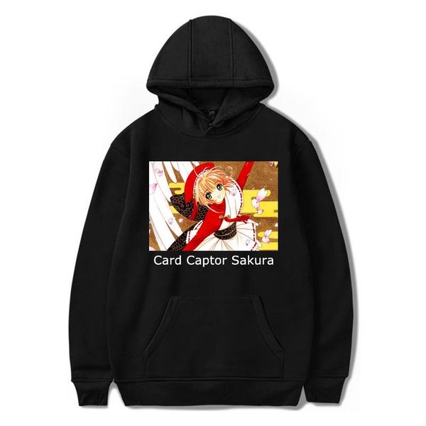 women's hoodies & sweatshirts japan anime sakura card captor hoodie women men hip hop harajuku thin velvet warm printed hooded tracksu, Black
women's hoodies & sweatshirts japan anime sakura card captor hoodie women men hip hop harajuku thin velvet warm printed hooded tracksu, Black