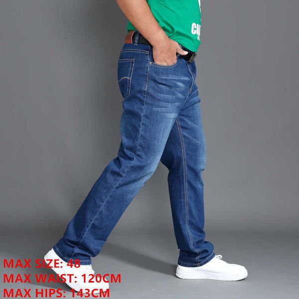 classic jeans men spring long pants plus size 44 46 48 high waist elastic lightweight summer denim trousers smart casual jean h0831, Black
classic jeans men spring long pants plus size 44 46 48 high waist elastic lightweight summer denim trousers smart casual jean h0831, Black