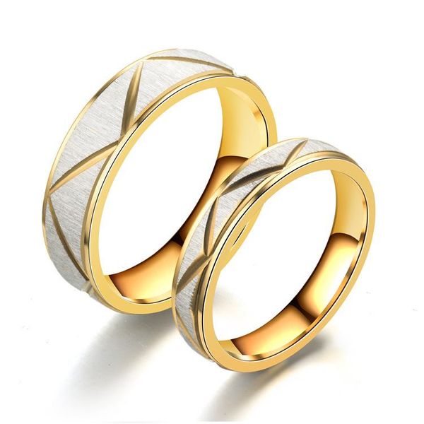 wedding rings for love matte finish stainless steel gold color women men couple bands personalized engrave name gift, Slivery;golden
wedding rings for love matte finish stainless steel gold color women men couple bands personalized engrave name gift, Slivery;golden