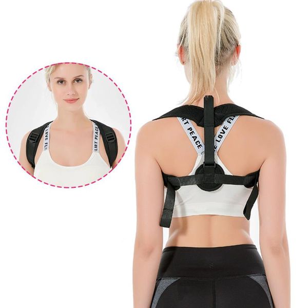 adjustable back posture corrector clavicle spine shoulder lumbar correction brace support belt y003-2, Black;blue
adjustable back posture corrector clavicle spine shoulder lumbar correction brace support belt y003-2, Black;blue