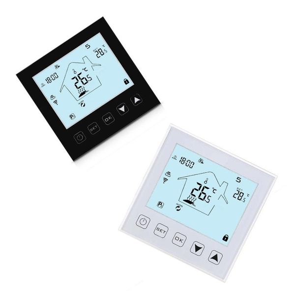 smart home control wifi digital touch screen floor heater thermostat with external built in ntc sensor
smart home control wifi digital touch screen floor heater thermostat with external built in ntc sensor